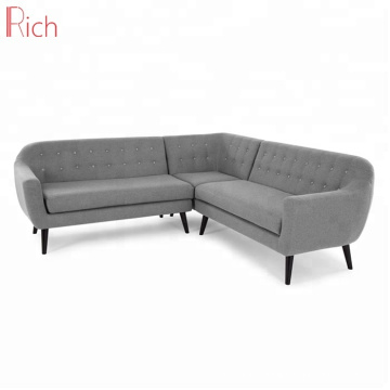 Modern Living Room Corner Sofa 7 Seater Fabric Sectional Sofa